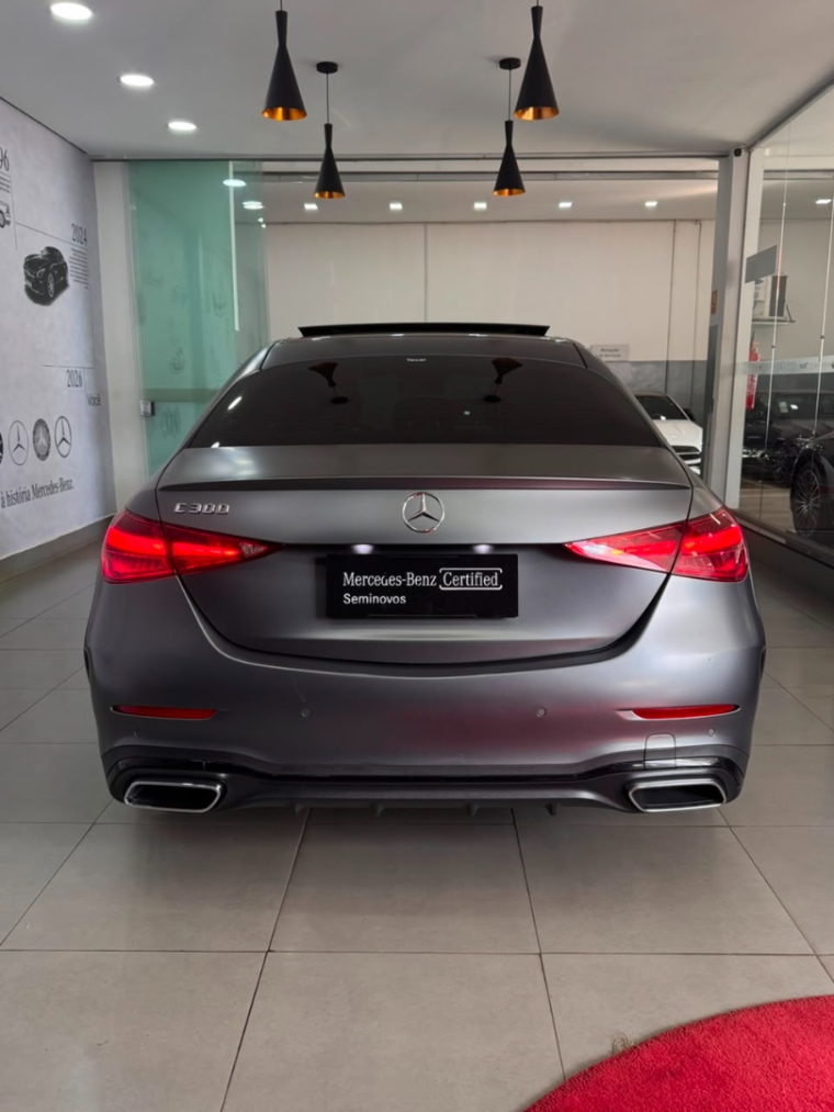 mercedes-benz c 300 2.0 eq boost hibrido amg line 9g-tronic gasolina 4p automatico 20222