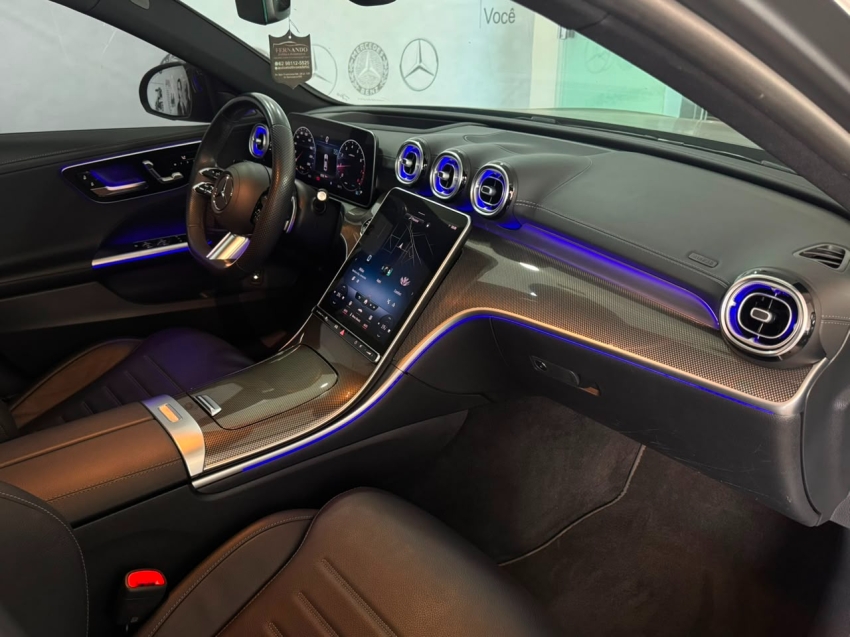 mercedes-benz c 300 2.0 eq boost hibrido amg line 9g-tronic gasolina 4p automatico 20228