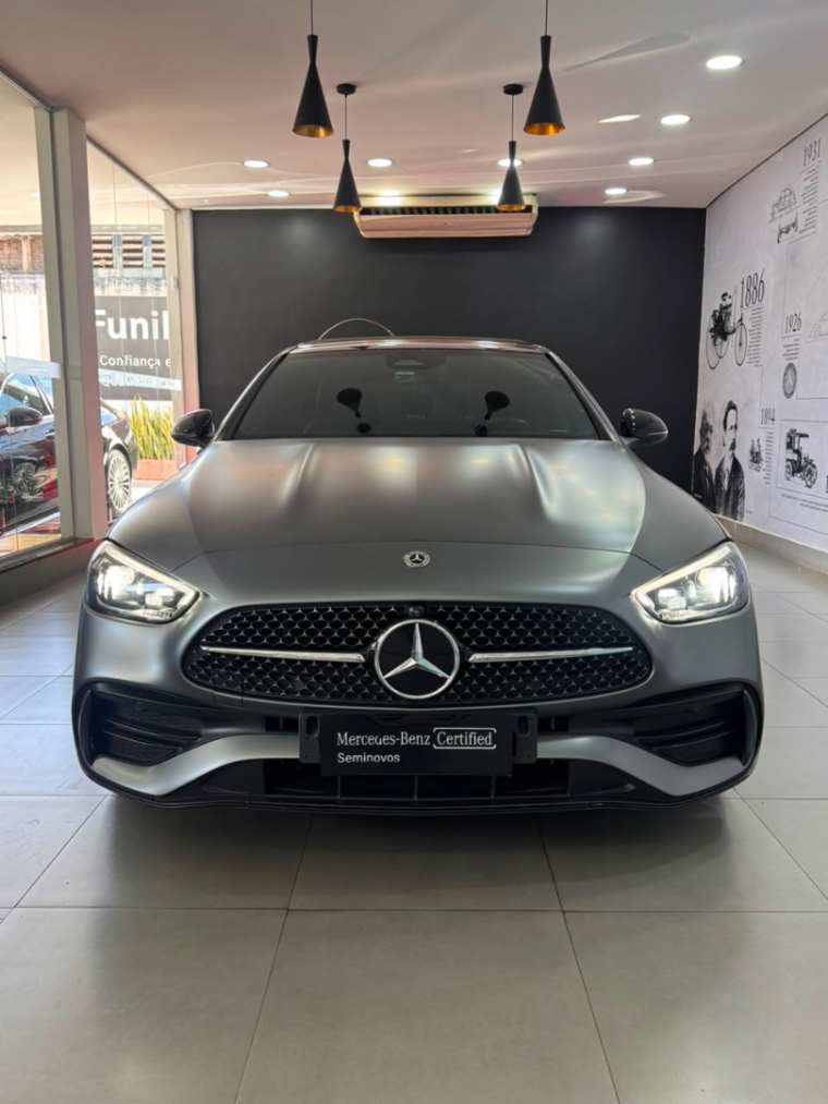 mercedes-benz c 300 2.0 eq boost hibrido amg line 9g-tronic gasolina 4p automatico 20225