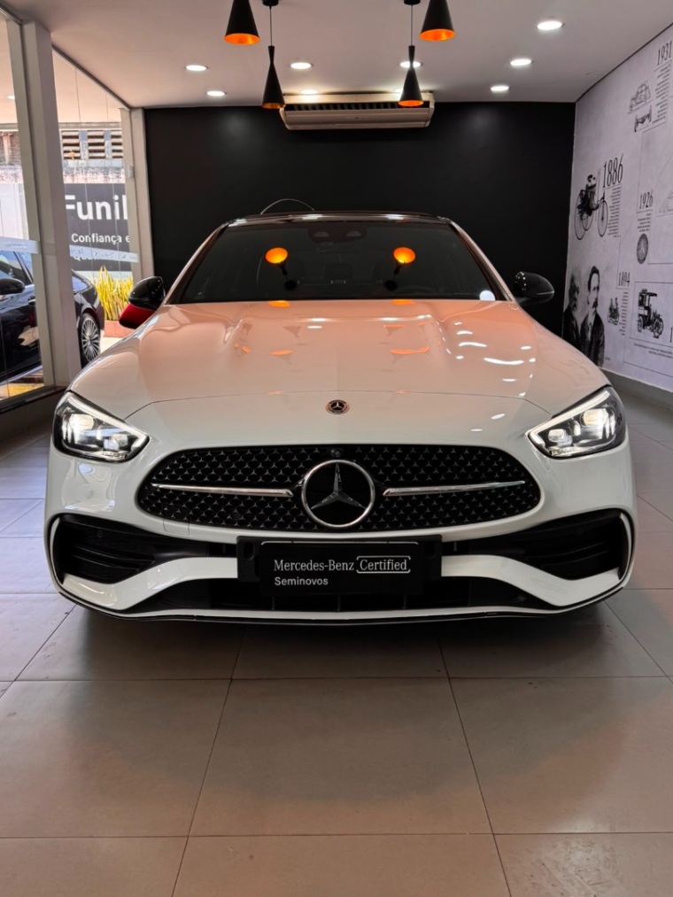 mercedes-benz c 300 2.0 eq boost hibrido amg line 9g-tronic 4p automatico 20245
