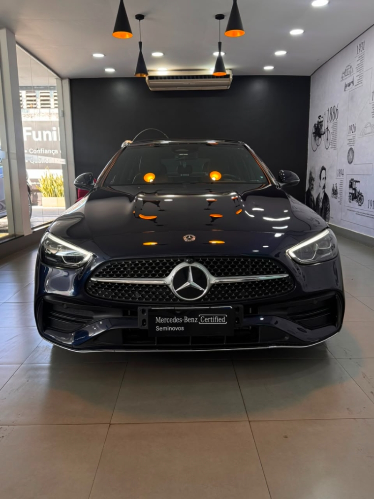mercedes-benz c 200 1.5 eq boost hibrido amg line 9g-tronic 4p automatico 20225