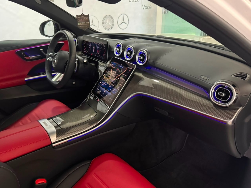 mercedes-benz c 300 2.0 eq boost hibrido amg line 9g-tronic 4p automatico 20256