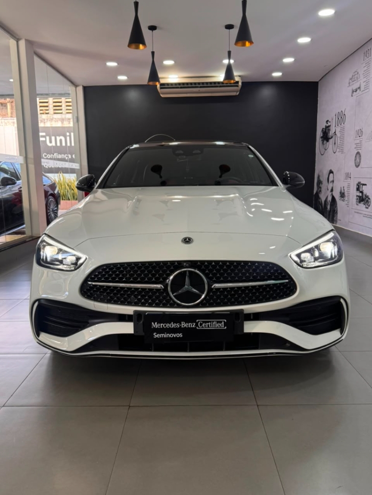 mercedes-benz c 300 2.0 eq boost hibrido amg line 9g-tronic 4p automatico 20255