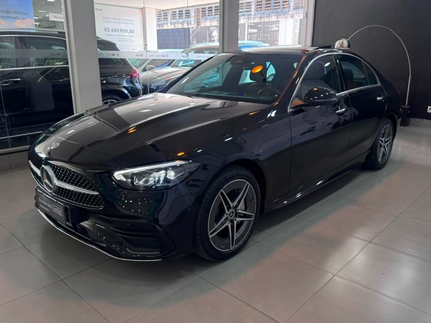 mercedes-benz c 200 1.5 eq boost hibrido amg line 9g-tronic 4p automatico 20224