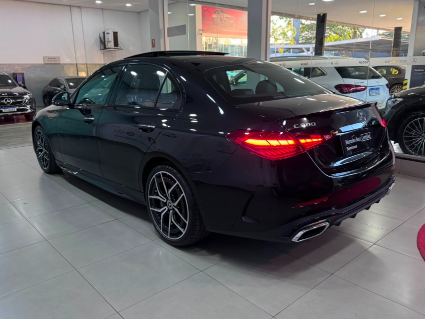 mercedes-benz c 300 2.0 eq boost hibrido amg line 9g-tronic 4p automatico 20223