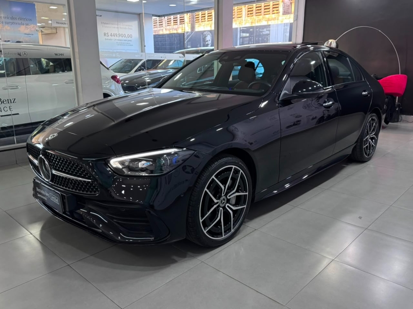 mercedes-benz c 300 2.0 eq boost hibrido amg line 9g-tronic 4p automatico 20224