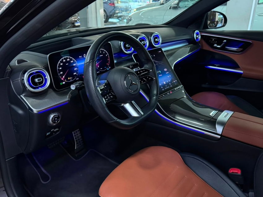 mercedes-benz c 300 2.0 eq boost hibrido amg line 9g-tronic 4p automatico 20226