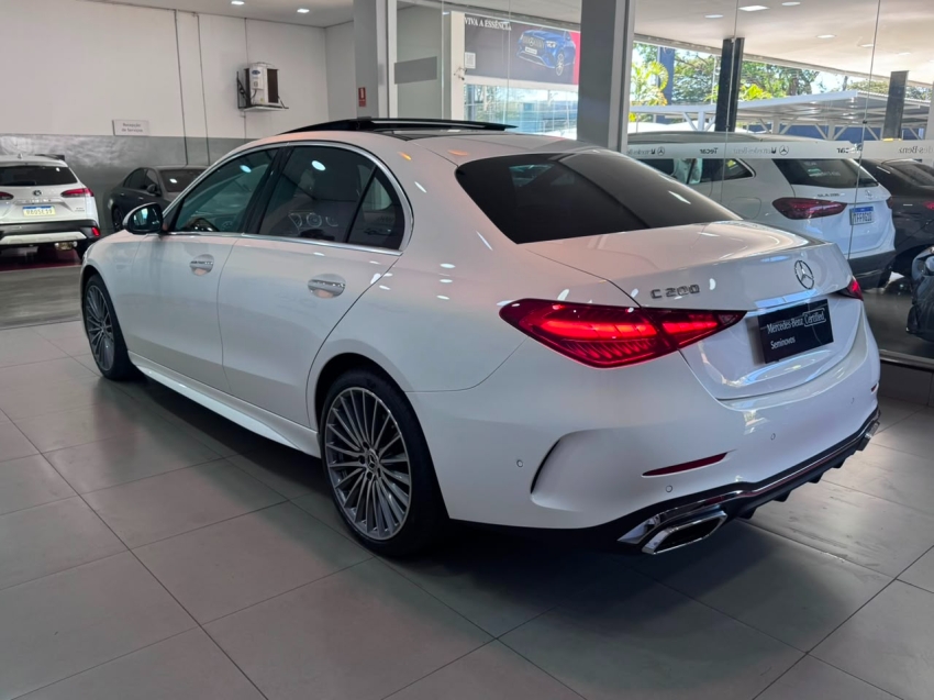 mercedes-benz c 200 1.5 eq boost hibrido amg line 9g-tronic 4p automatico 20253