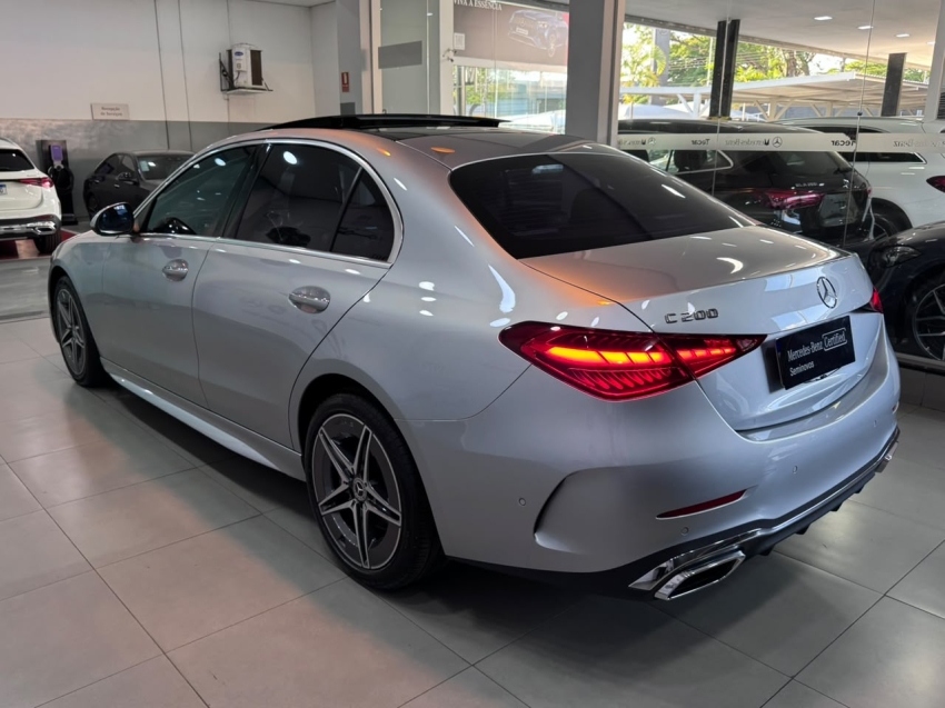 mercedes-benz c 200 1.5 eq boost hibrido amg line 9g-tronic 4p automatico 20223