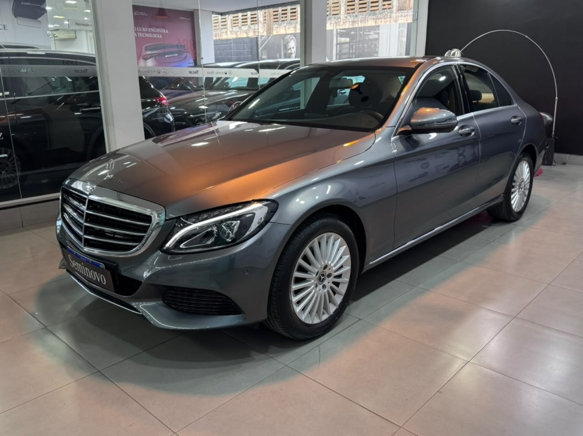 mercedes-benz c 180 1.6 cgi flex exclusive 9g-tronic 4p automatico 20184