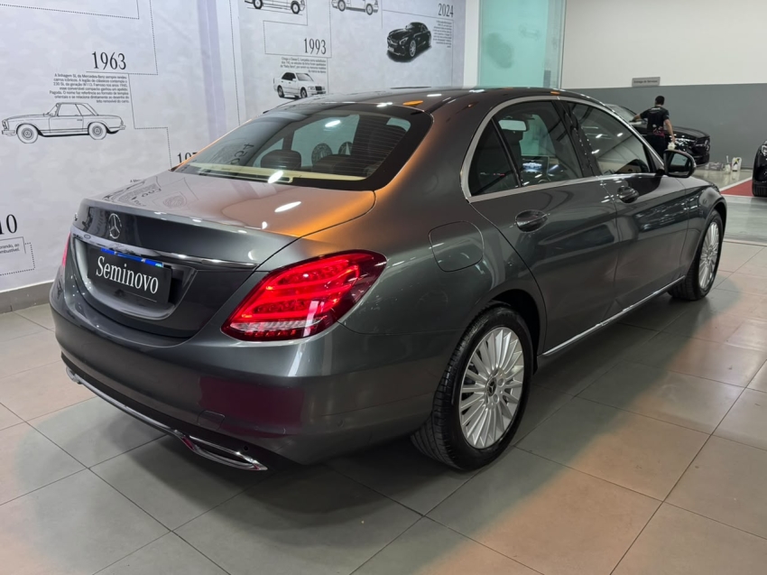mercedes-benz c 180 1.6 cgi flex exclusive 9g-tronic 4p automatico 20181