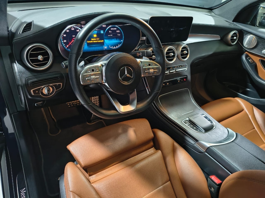 mercedes-benz glc 300 2.0 cgi gasolina coupe amg line 4matic 9g-tronic 4p automatico 202312