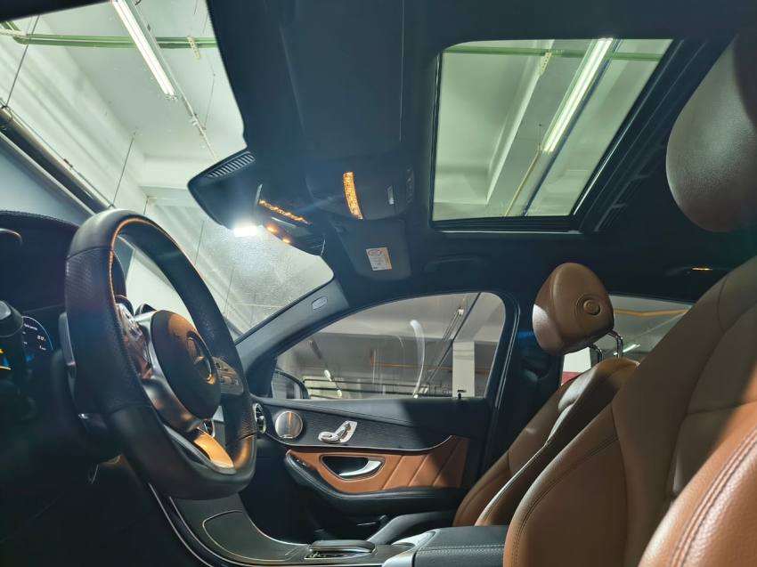 mercedes-benz glc 300 2.0 cgi gasolina coupe amg line 4matic 9g-tronic 4p automatico 202310