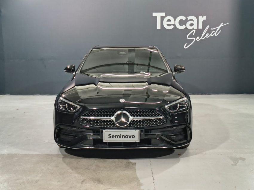 mercedes-benz c 200 1.5 eq boost hibrido amg line 9g-tronic 4p automatico 20225