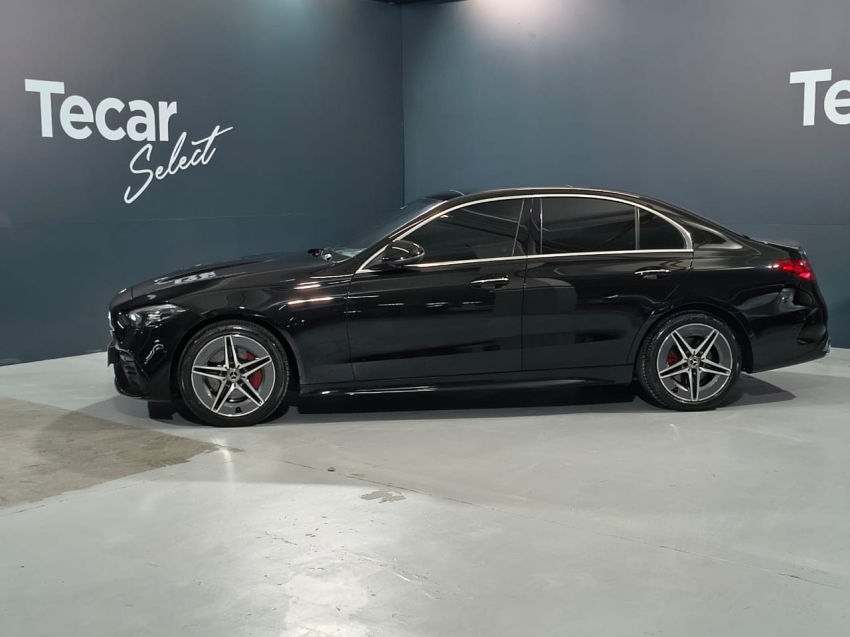 mercedes-benz c 200 1.5 eq boost hibrido amg line 9g-tronic 4p automatico 20222