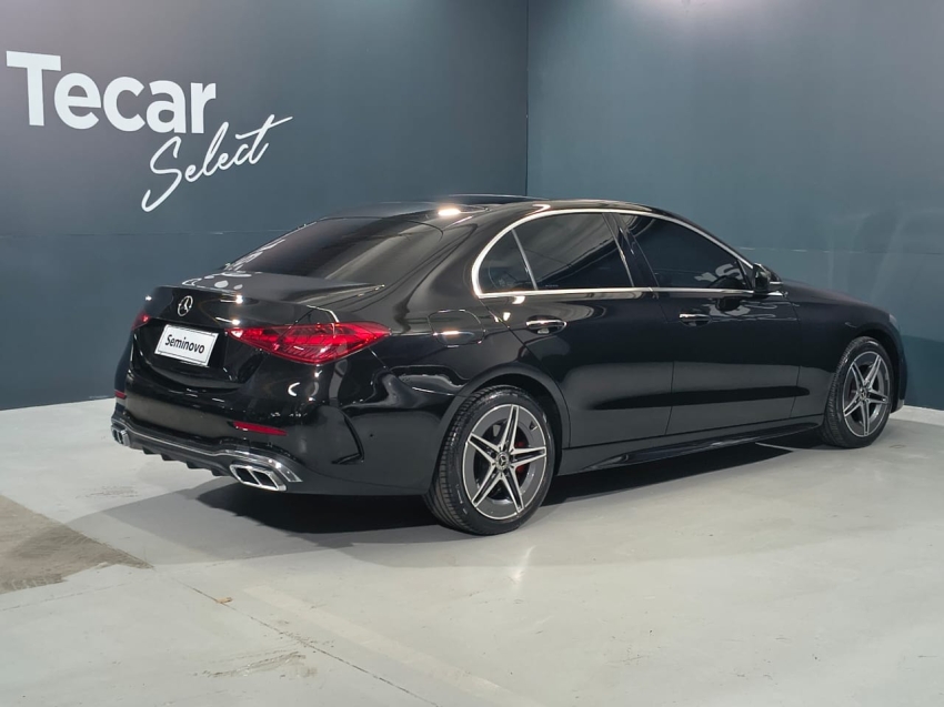 mercedes-benz c 200 1.5 eq boost hibrido amg line 9g-tronic 4p automatico 20227