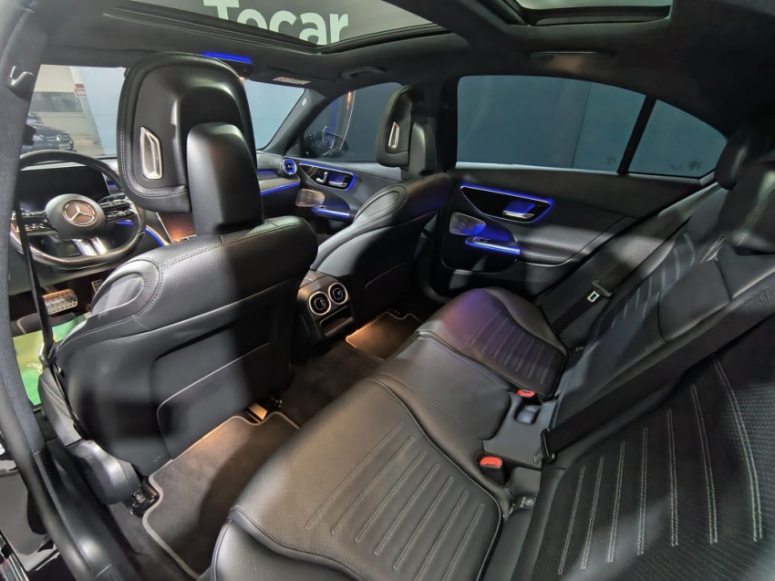 mercedes-benz c 200 1.5 eq boost hibrido amg line 9g-tronic 4p automatico 202217