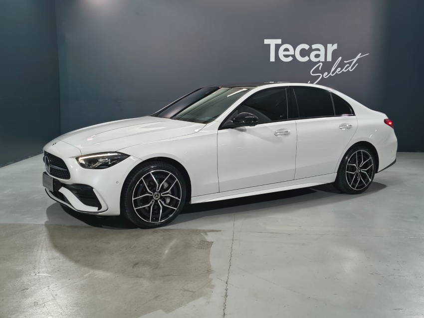 mercedes-benz c 300 2.0 eq boost hibrido amg line 9g-tronic 4p automatico 2023