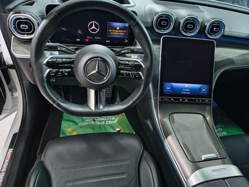 mercedes-benz c 300 2.0 eq boost hibrido amg line 9g-tronic 4p automatico 202310
