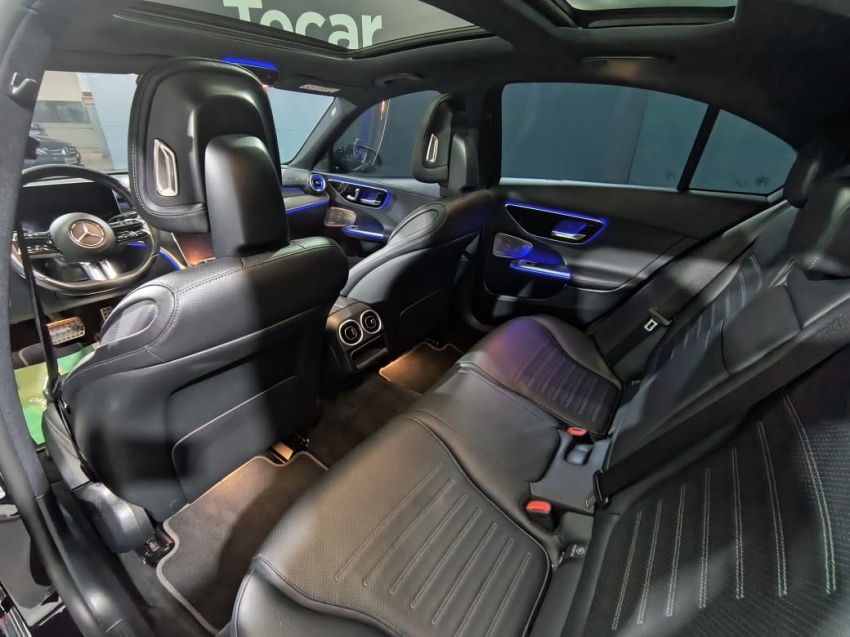 mercedes-benz c 200 1.5 eq boost hibrido amg line 9g-tronic 4p automatico 202219