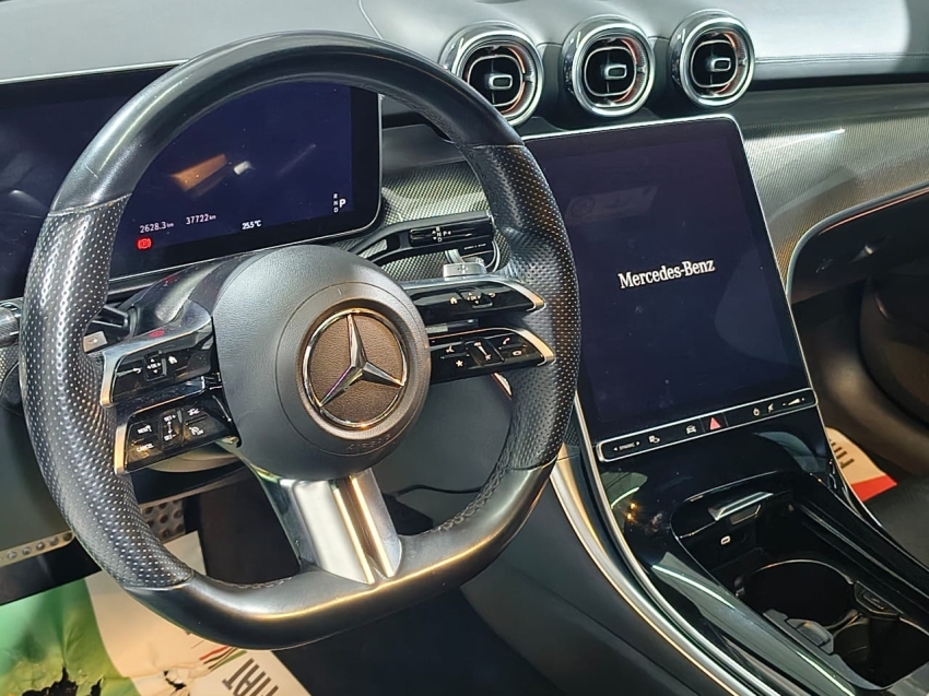 mercedes-benz c 200 1.5 eq boost hibrido amg line 9g-tronic 4p automatico 202210