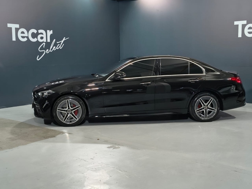 mercedes-benz c 200 1.5 eq boost hibrido amg line 9g-tronic 4p automatico 20222