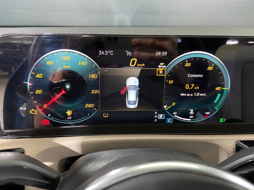 mercedes-benz cla 250 2.0 cgi gasolina sport 4matic 7g-dct azul 202114