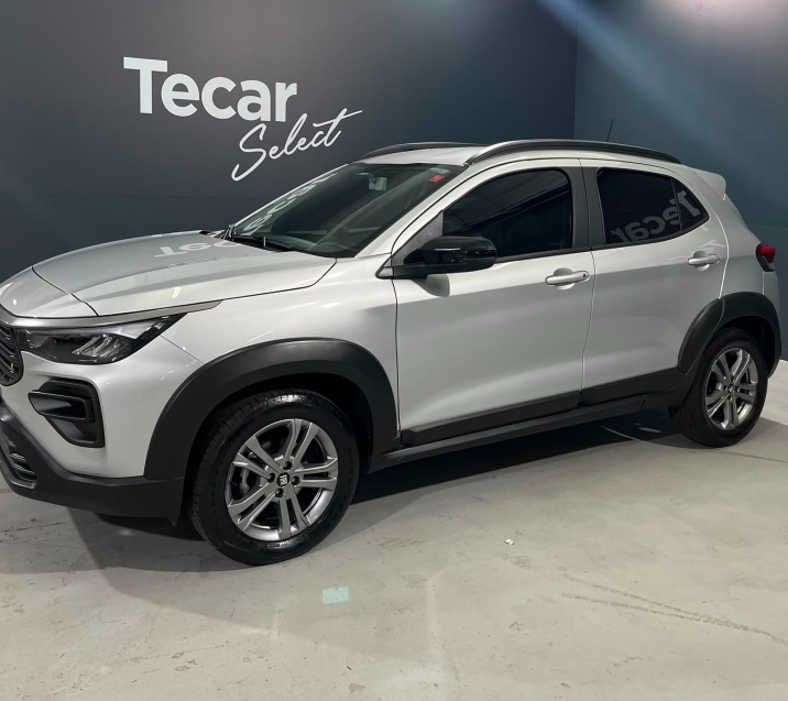 fiat pulse drive 1.3 at flex 4p - prata 2024/2025 seminovo5