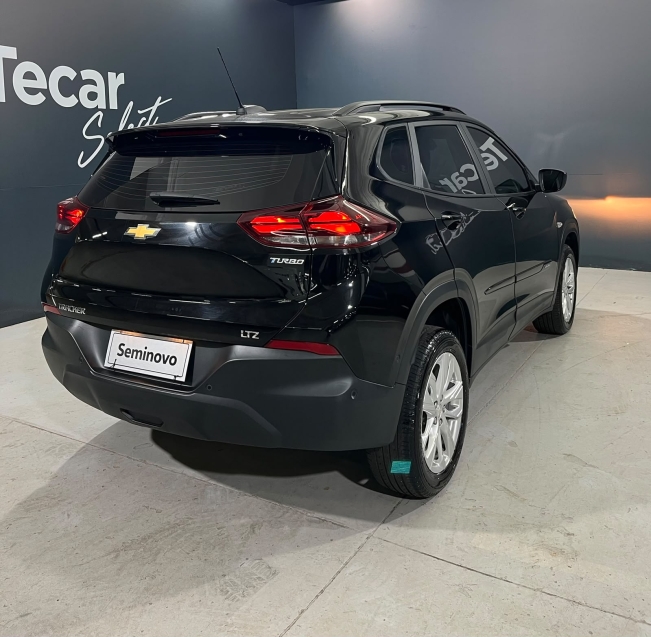 chevrolet tracker ltz 1.0 turbo flex automatico preto 2024/2025 seminovo7