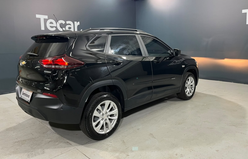 chevrolet tracker ltz 1.0 turbo flex automatico preto 2024/2025 seminovo6