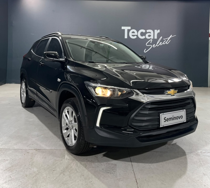 chevrolet tracker ltz 1.0 turbo flex automatico preto 2024/2025 seminovo4