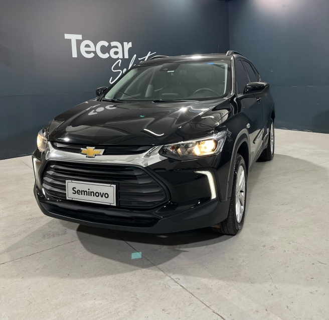 chevrolet tracker ltz 1.0 turbo flex automatico preto 2024/2025 seminovo