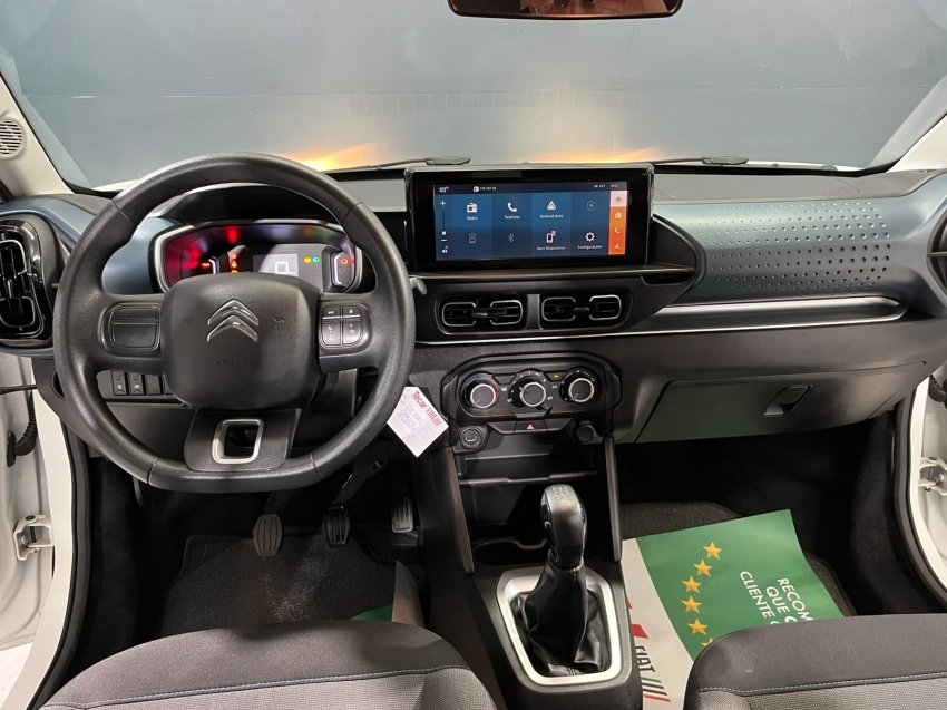 citroen c3 feel 1.0 firefly flex manual branca 2024/2024 seminovo7