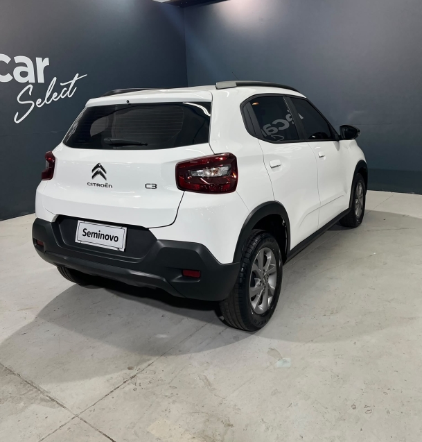 citroen c3 feel 1.0 firefly flex manual branca 2024/2024 seminovo2