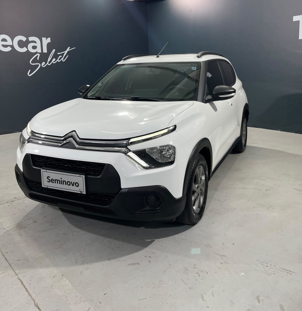 citroen c3 feel 1.0 firefly flex manual branca 2024/2024 seminovo0