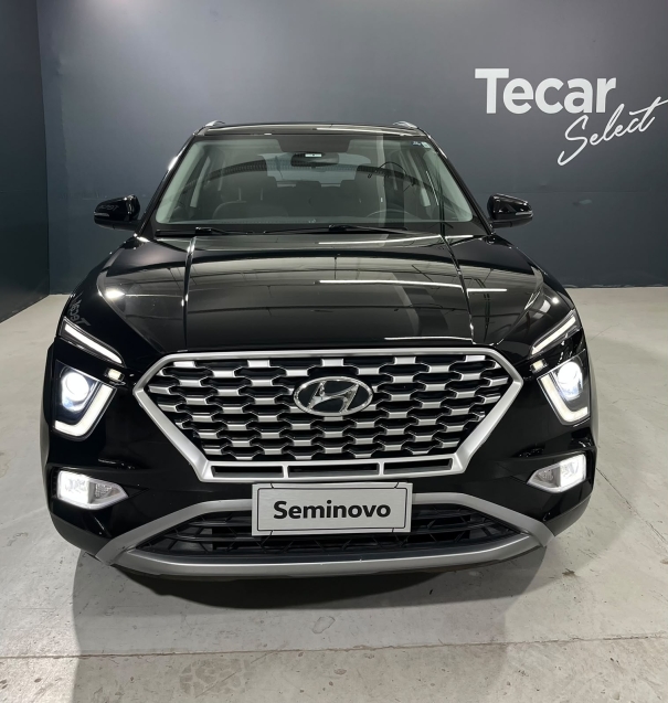 hyundai creta 1.0 ta limited turbo flex automatico preta 2022/20231