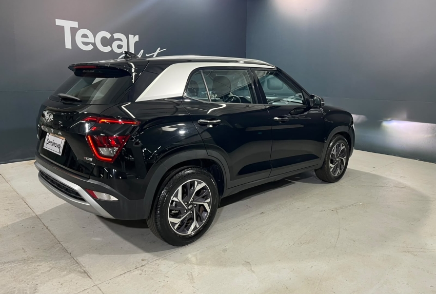 hyundai creta 1.0 ta limited turbo flex automatico preta 2022/20234