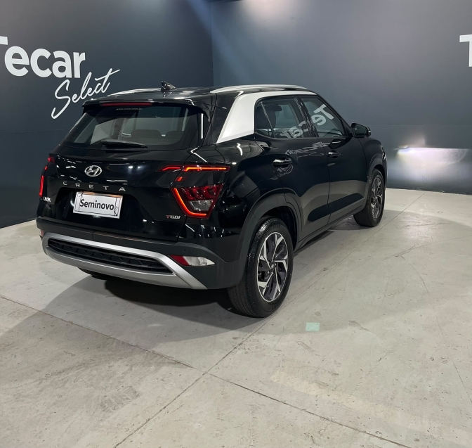 hyundai creta 1.0 ta limited turbo flex automatico preta 2022/20233