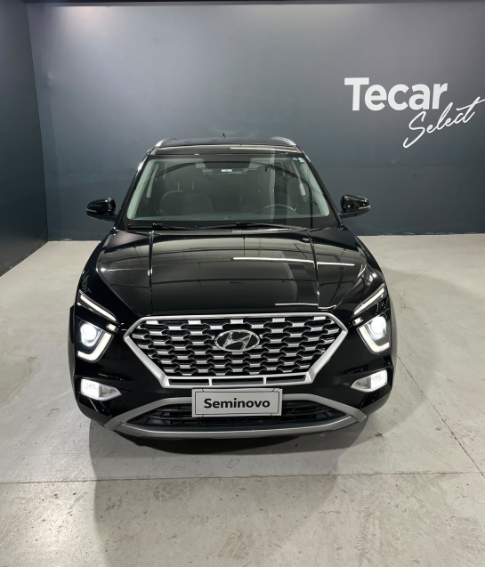 hyundai creta 1.0 ta limited turbo flex automatico preta 2022/20232