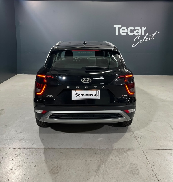 hyundai creta 1.0 ta limited turbo flex automatico preta 2022/20235