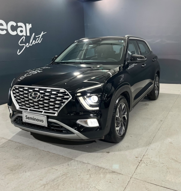 hyundai creta 1.0 ta limited turbo flex automatico preta 2022/20230