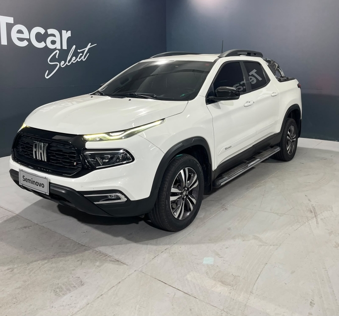 Fiat Toro Freedom 1.3 Turbo Flex Automática, Branca