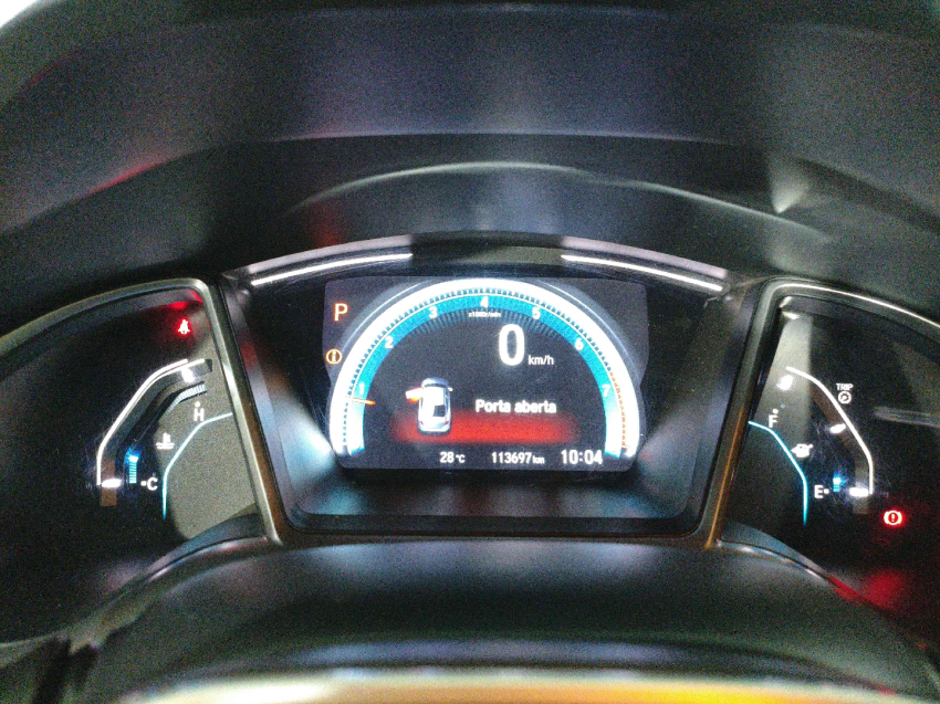 honda civic 2.0 16v flexone exl 4p cvt flex automatico 20186