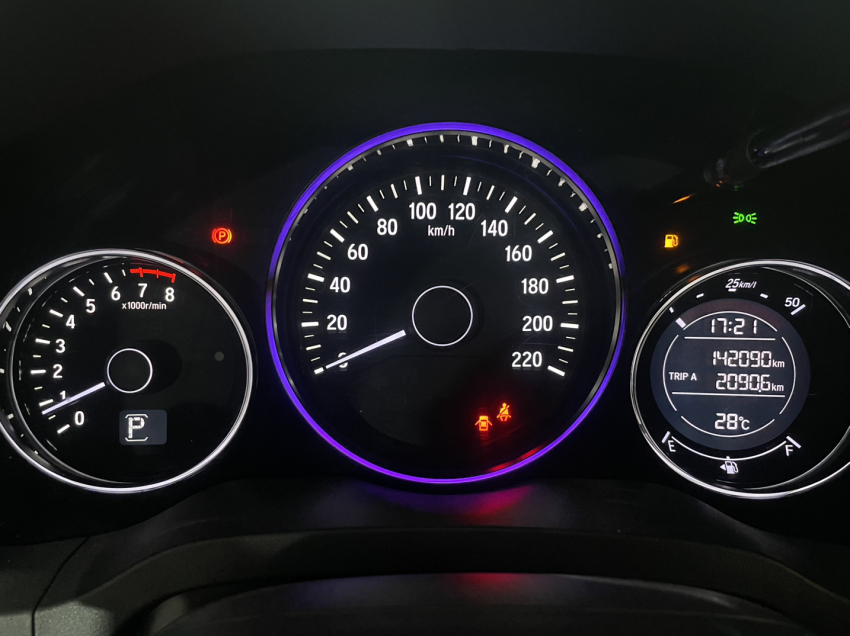 honda hr-v 1.8 16v flex exl 4p automatico 5p 20206