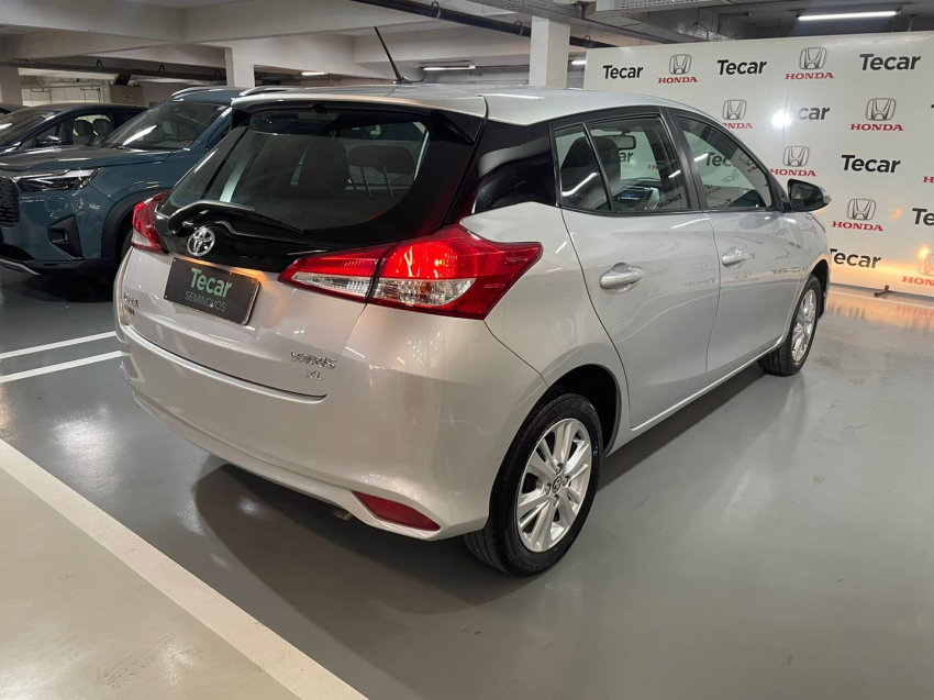 toyota yaris 1.3 16v flex xl multidrive 4p automatico 20191