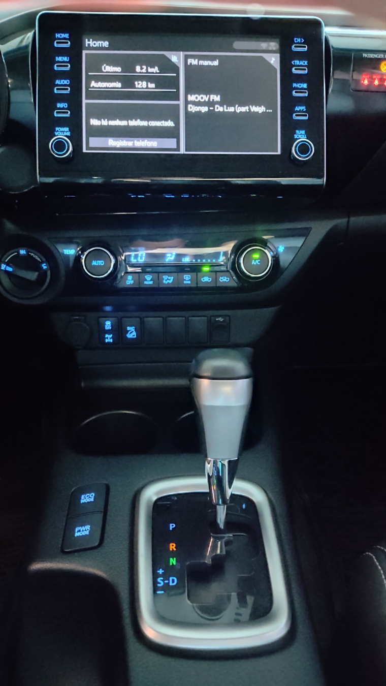 toyota hilux 2.8 d-4d turbo diesel cd sr 4x4 automatico 2021