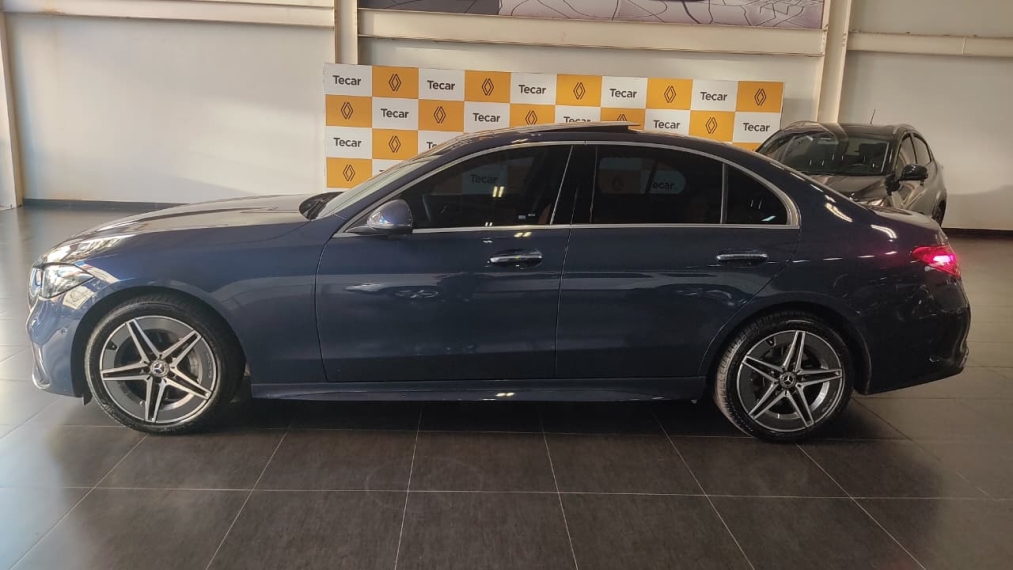 mercedes-benz c 200 1.5 eq boost hibrido amg line 9g-tronic gasolina 4p automatico 2023