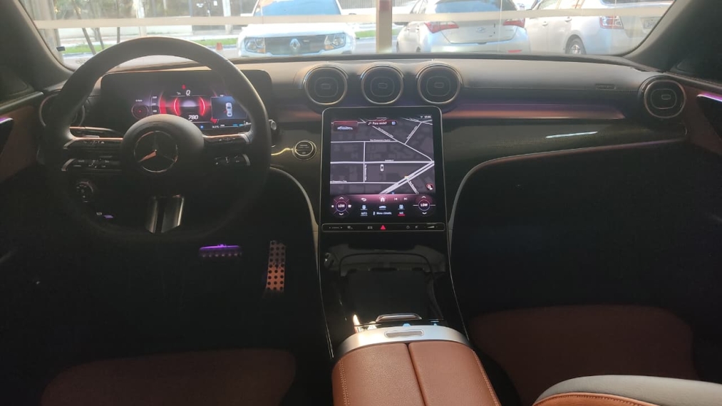 mercedes-benz c 200 1.5 eq boost hibrido amg line 9g-tronic gasolina 4p automatico 2023