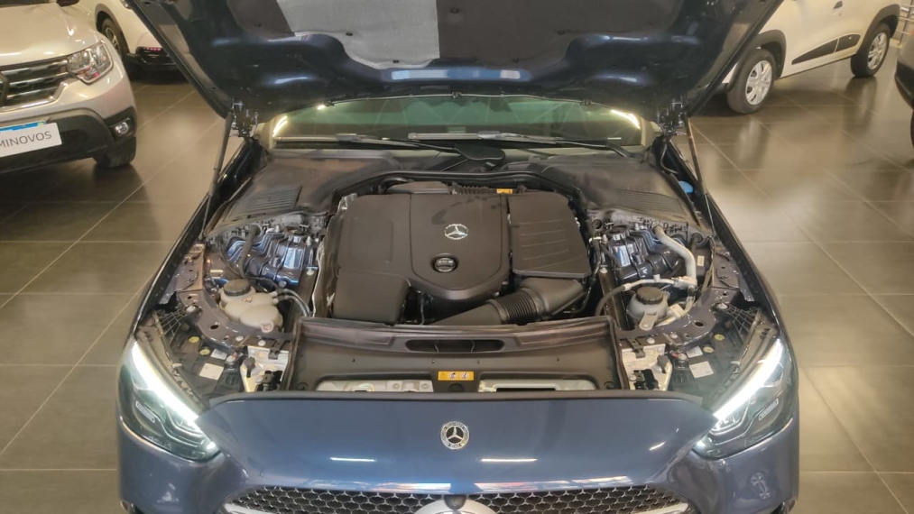 mercedes-benz c 200 1.5 eq boost hibrido amg line 9g-tronic gasolina 4p automatico 2023
