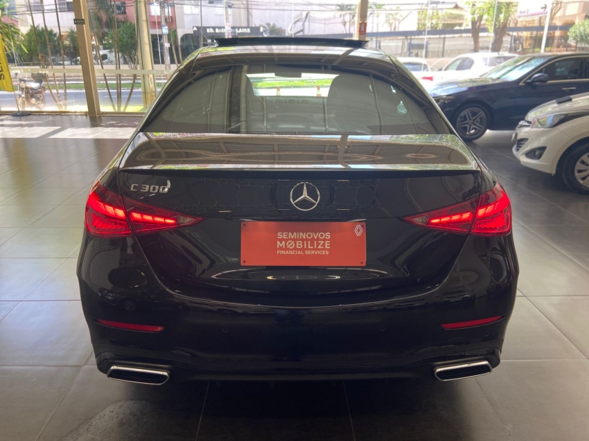 mercedes-benz c 300 2.0 eq boost hibrido amg line 9g-tronic gasolina 5p automatico 2023